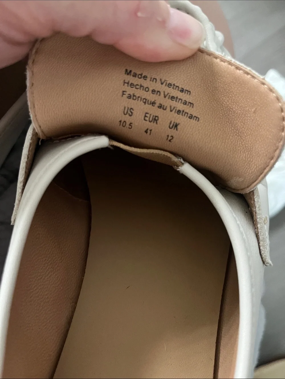 Aritzia x G.H.Bass Cream Leather Penny Loafers 10.5